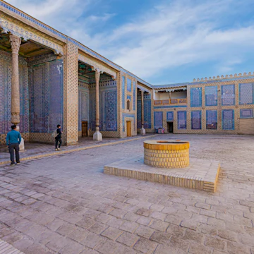 Inner Mosque in Tosh Hovli palace.
