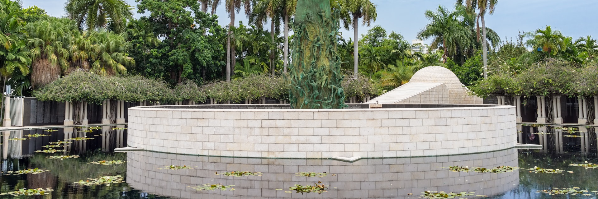 The Holocaust Memorial on Miami Beach.