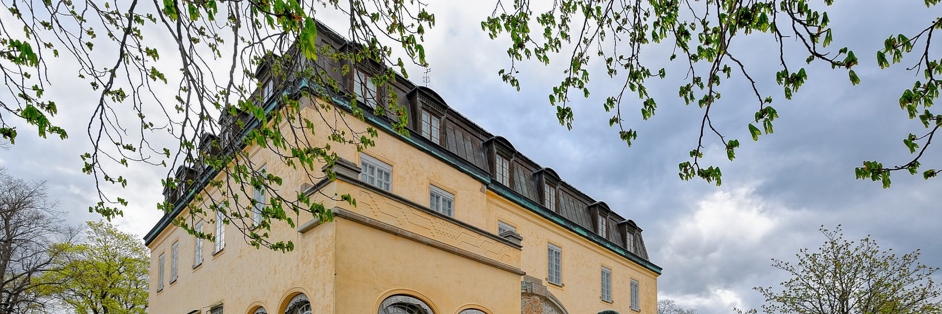 Waldemarsudde museum, scenic former residence of Prince Eugen, on Jurgarden island.