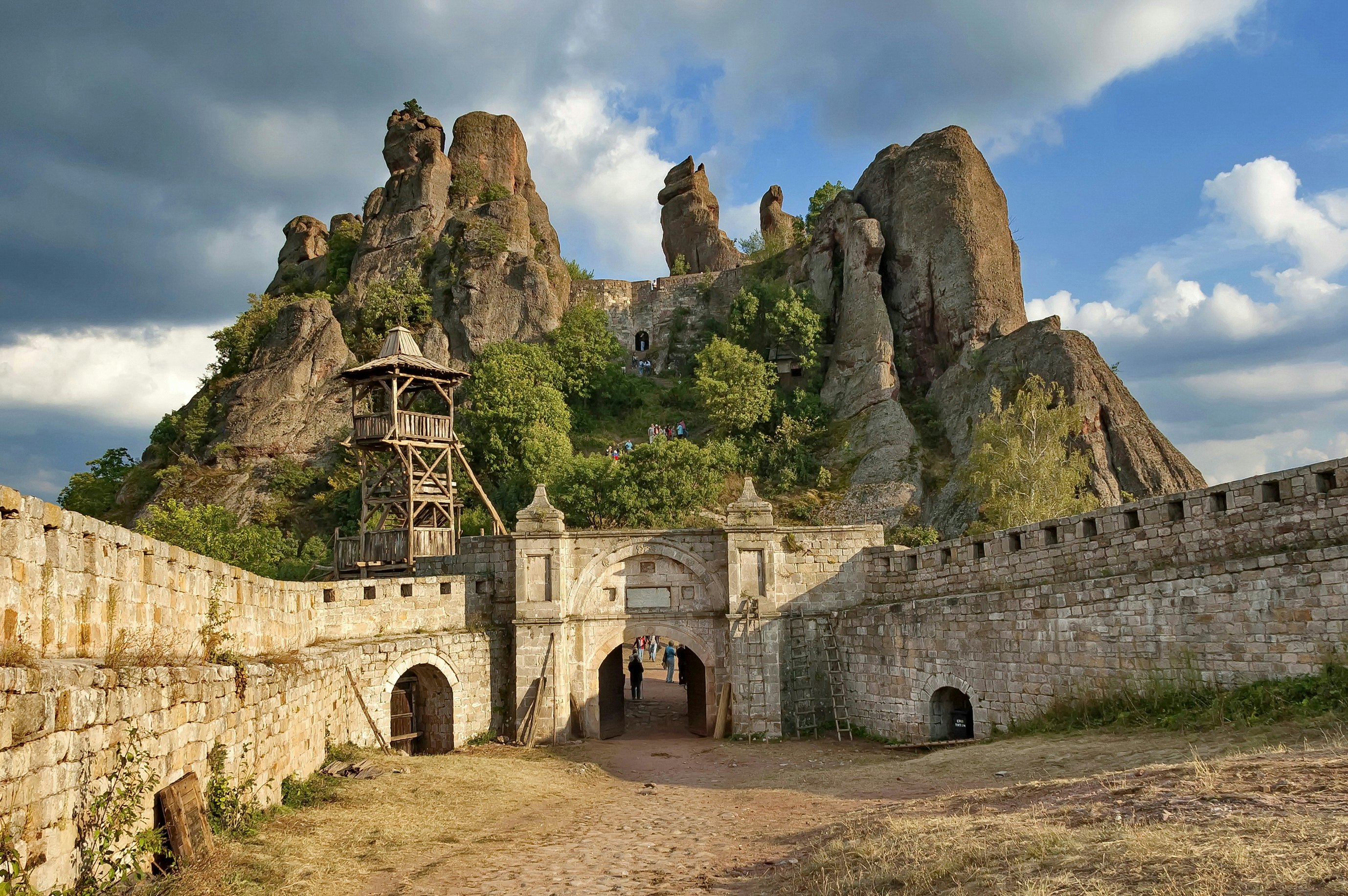 Belogradchik rocks Fortress Landmark, Bulgaria mountain, Europe
516017123
Beauty In Nature, Belogradchik, Bulgaria, Cloud, Famous Place, Fort, Landscape, Mountain, Rock, Rock Formation, Sky, Sunlight, Surrounding Wall, Tourist, Travel, Tree