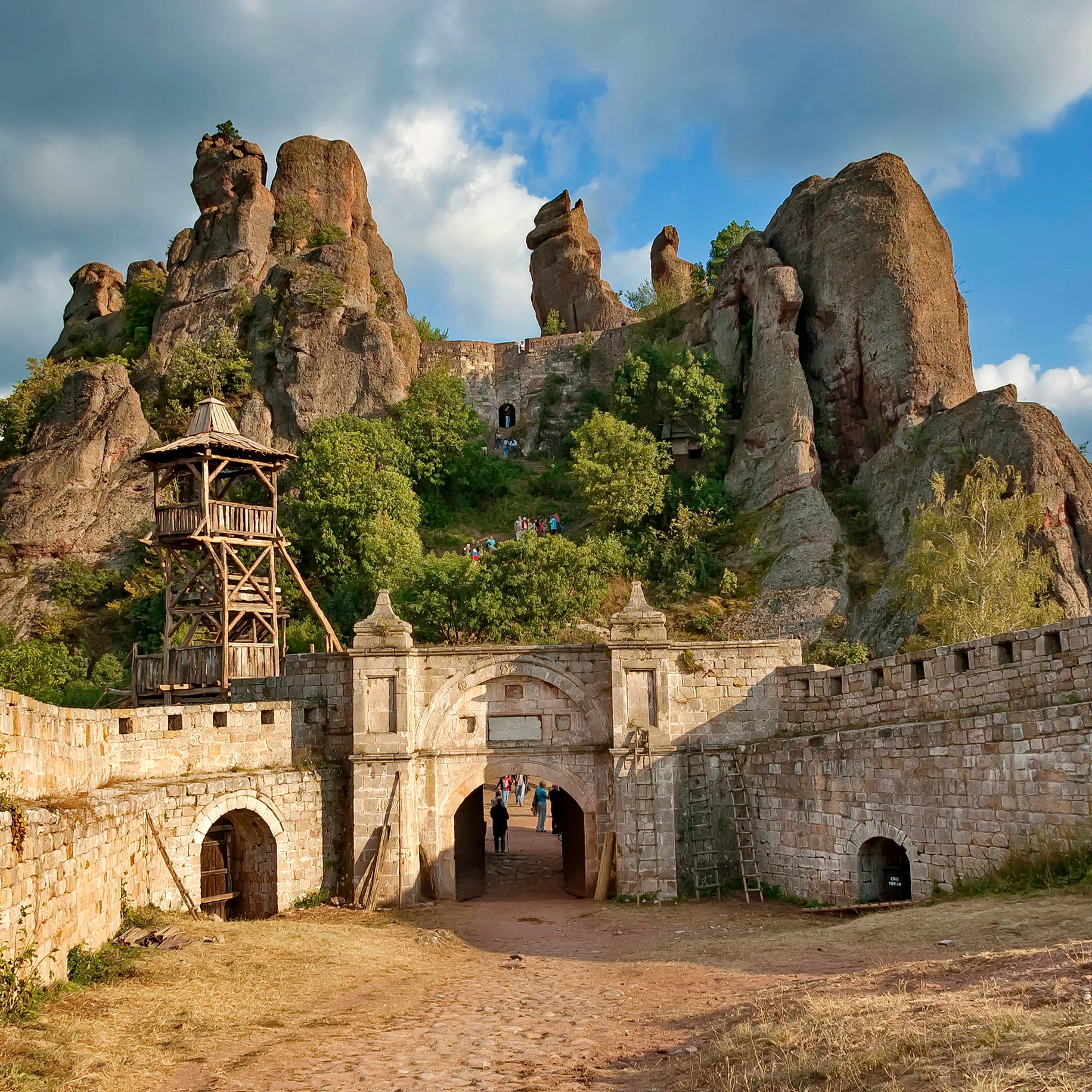 Belogradchik rocks Fortress Landmark, Bulgaria mountain, Europe
516017123
Beauty In Nature, Belogradchik, Bulgaria, Cloud, Famous Place, Fort, Landscape, Mountain, Rock, Rock Formation, Sky, Sunlight, Surrounding Wall, Tourist, Travel, Tree