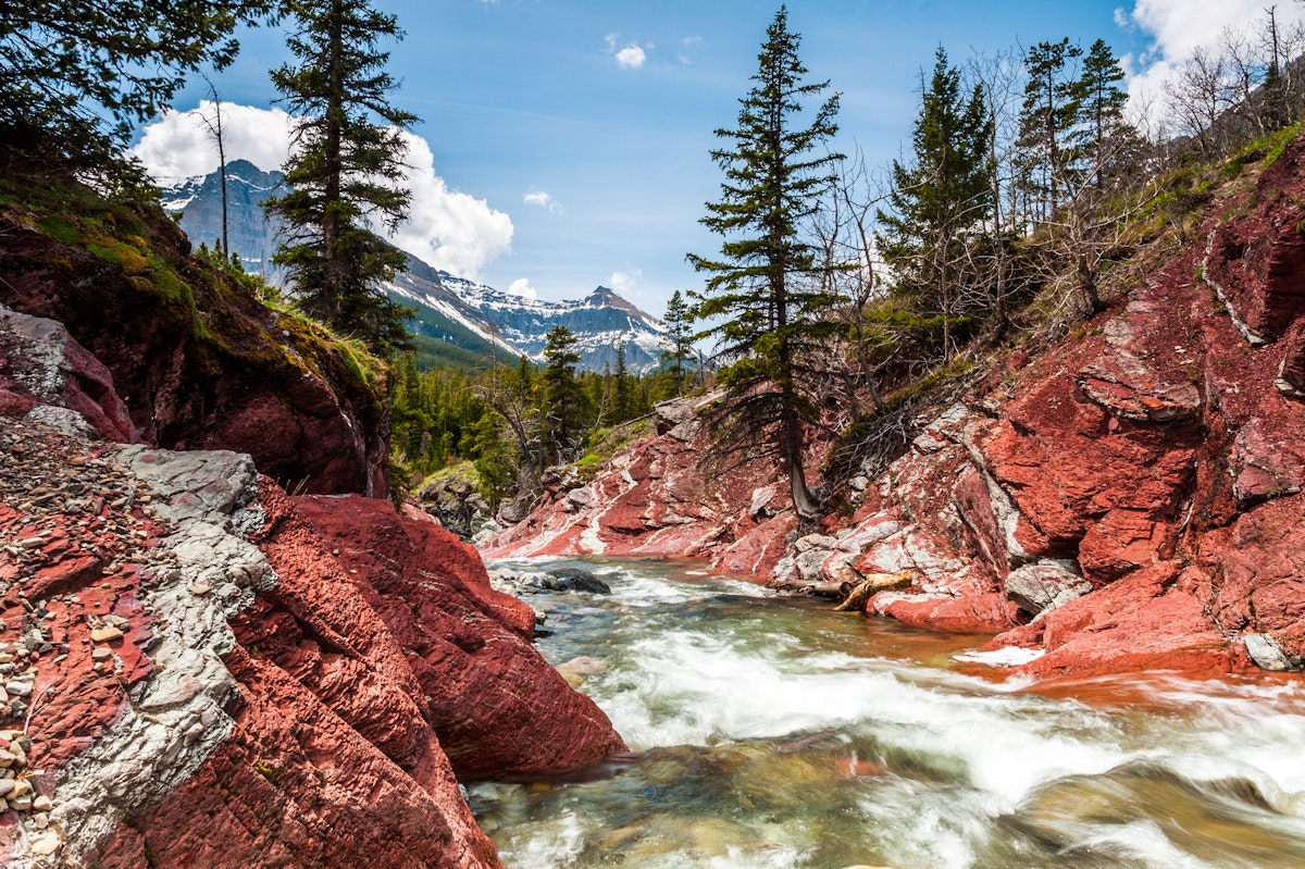 Red Rock creek in motion and canyon in Waterton Lakes National park, alberta, canada; Shutterstock ID 366870593; purchase_order: 65050; job: ; client: ; other:
366870593