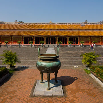 To Mieu Temple complex, Hue, Vietnam.