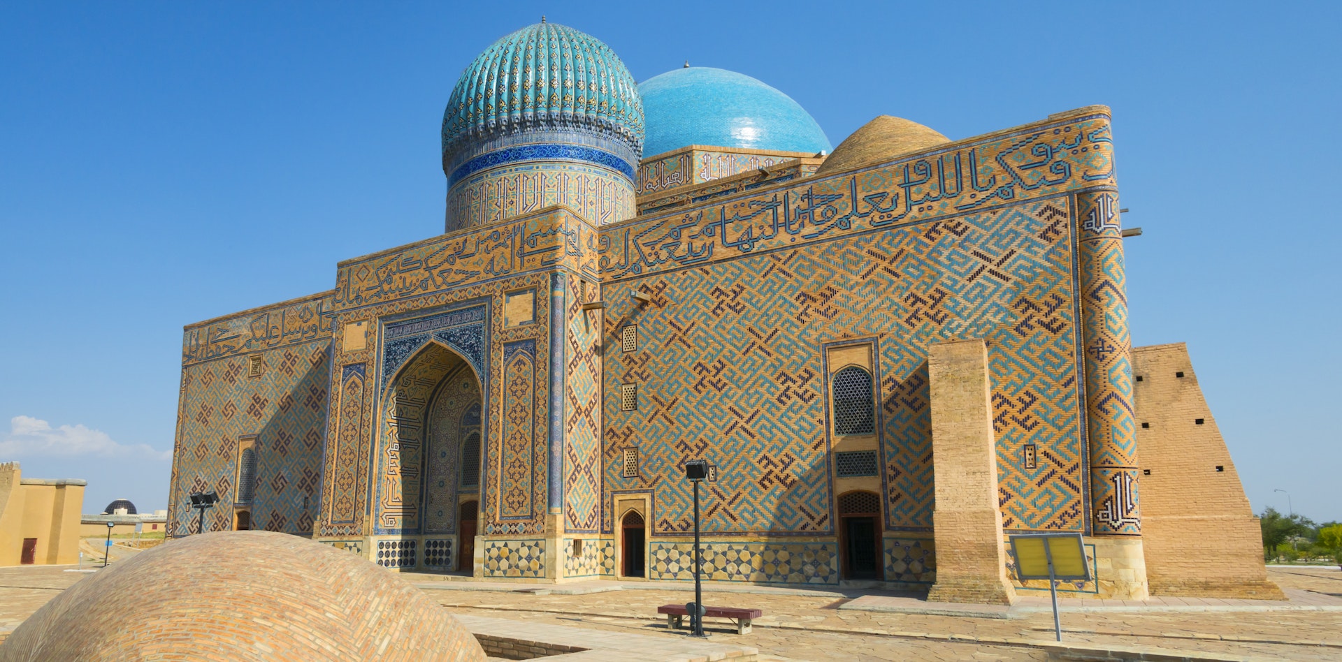 The Mausoleum of Khoja Ahmed Yasawi, Turkestan, Kazakhstan