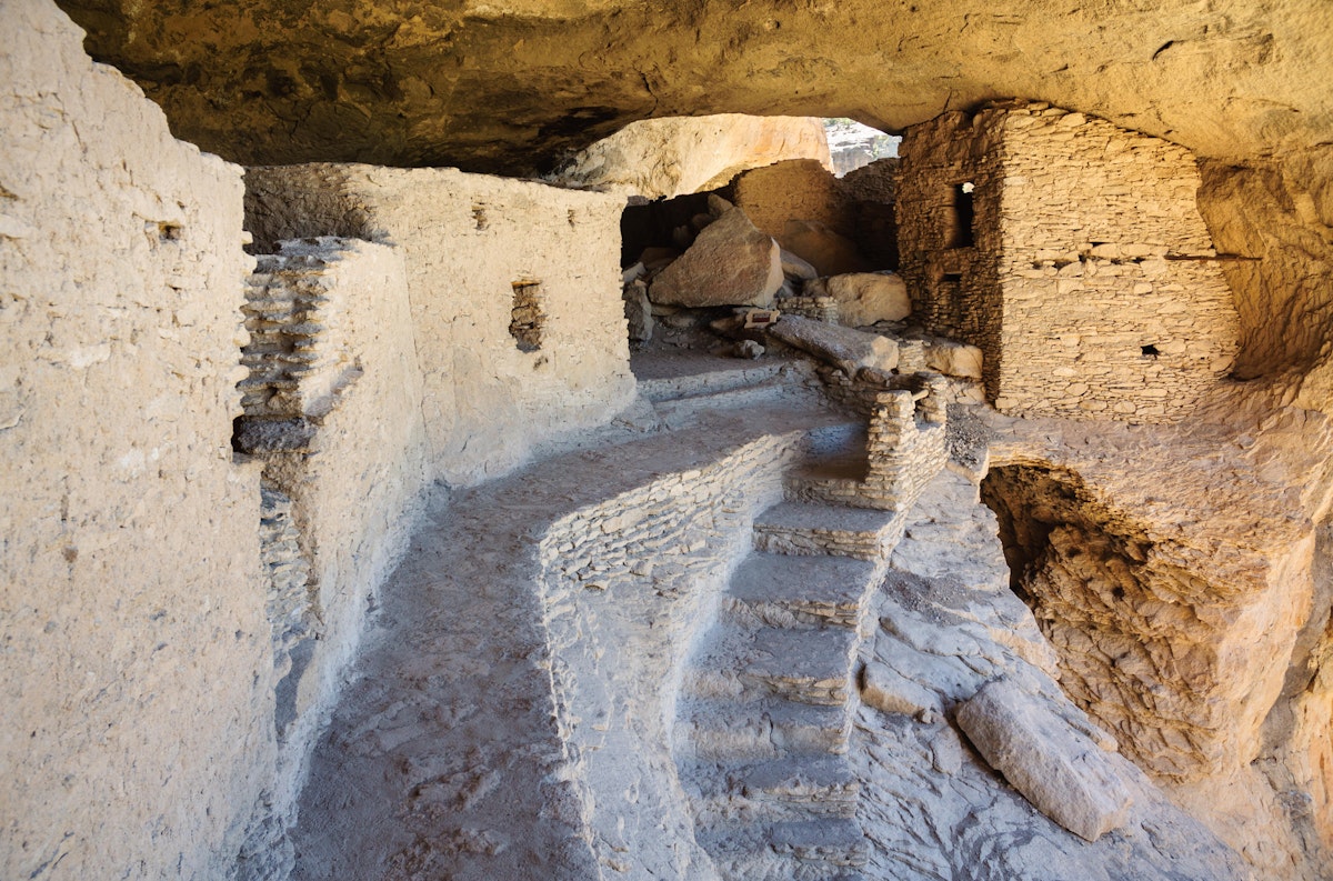 Gila Cliff Dwellings National Monument.