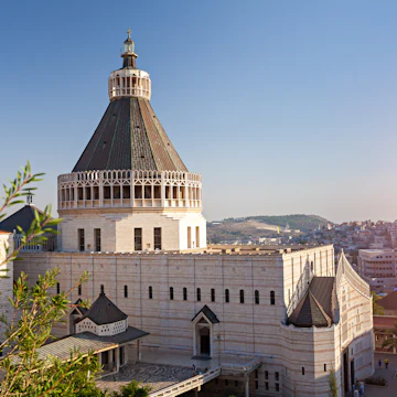 500649340
2015; 4847930; Annunciation; Architecture; Basilica; Basilica of the Annunciation; Christianity; Church; Church of the Annunciation; Courtyard; Dome; Galillee; Horizontal; Israel; Middle Eastern Culture; Nazareth - Israel; No People; Orthodox; Orthodox Church; Outdoors; Palestinian; Photography; Religion; Spirituality; Travel;
Exterior of the Basilica of the Annunciation in Nazareth.