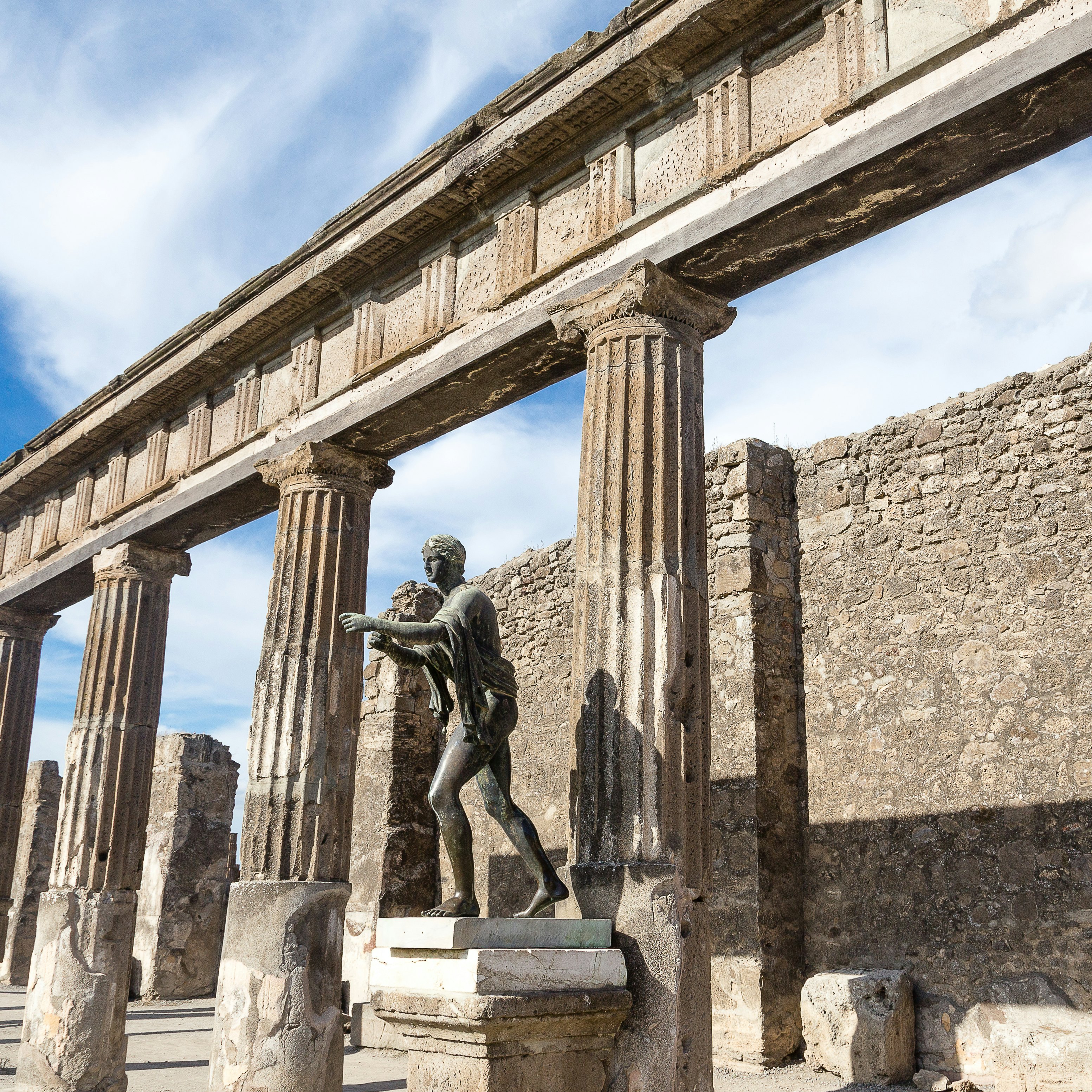 Vesuvius and the ruins of Pompeii
60092; Accidents and Disasters; Ancient; Ancient Civilization; Antiquities; Archaeology; Architectural Column; Architecture; Asia; Atlantic Islands; Boulder - Rock; Buried; Campania; City; Demolished; Disaster; Empire; Environmental Damage; Ephesus; Flores; Flores Island - Indonesia; Fortified Wall; Green Color; History; Horizontal; Italian Culture; Italian Currency; Italy; Landscape; Misfortune; Monte; Monument; Mountain; Mountain Range; Mt Vesuvius; Naples - Italy; No People; Old; Old Ruin; Outdoors; Photography; Pompeii; Rock - Object; Social Issues; Sorrento - Italy; Statue; Stone - Object; Stone Material; Temple - Building; The Past; Tower; Travel Destinations; UNESCO; UNESCO World Heritage Site; Volcanic Landscape; Wall - Building Feature;