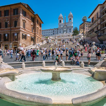 May 2017: Piazza di Spagna, at the bottom of the Spanish Steps.
699302724
Outdoors, Cityscape, Horizontal, Icon, Rome - Italy, Roma, Italy, Capital Cities, Religious Icon, Piazza di Spagna, Photography