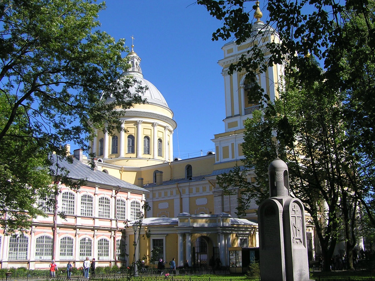 Alexander Nevsky Monastery, named after St Petersburg's patron saint.