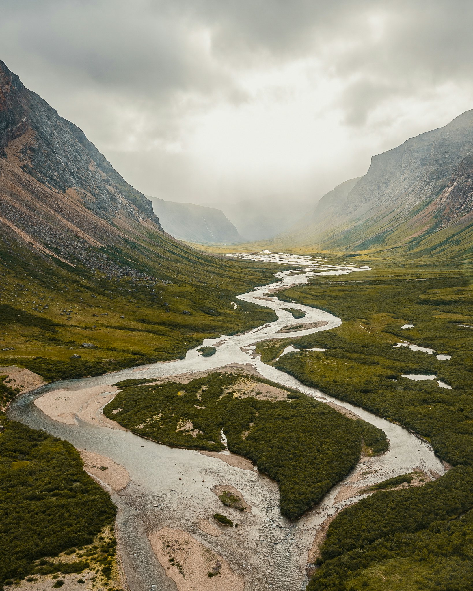 Torngat Mountains National Park in Newfoundland, Canada