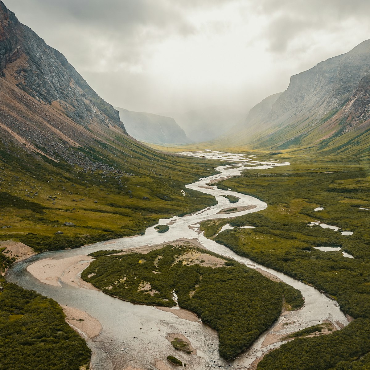 Torngat Mountains National Park in Newfoundland, Canada