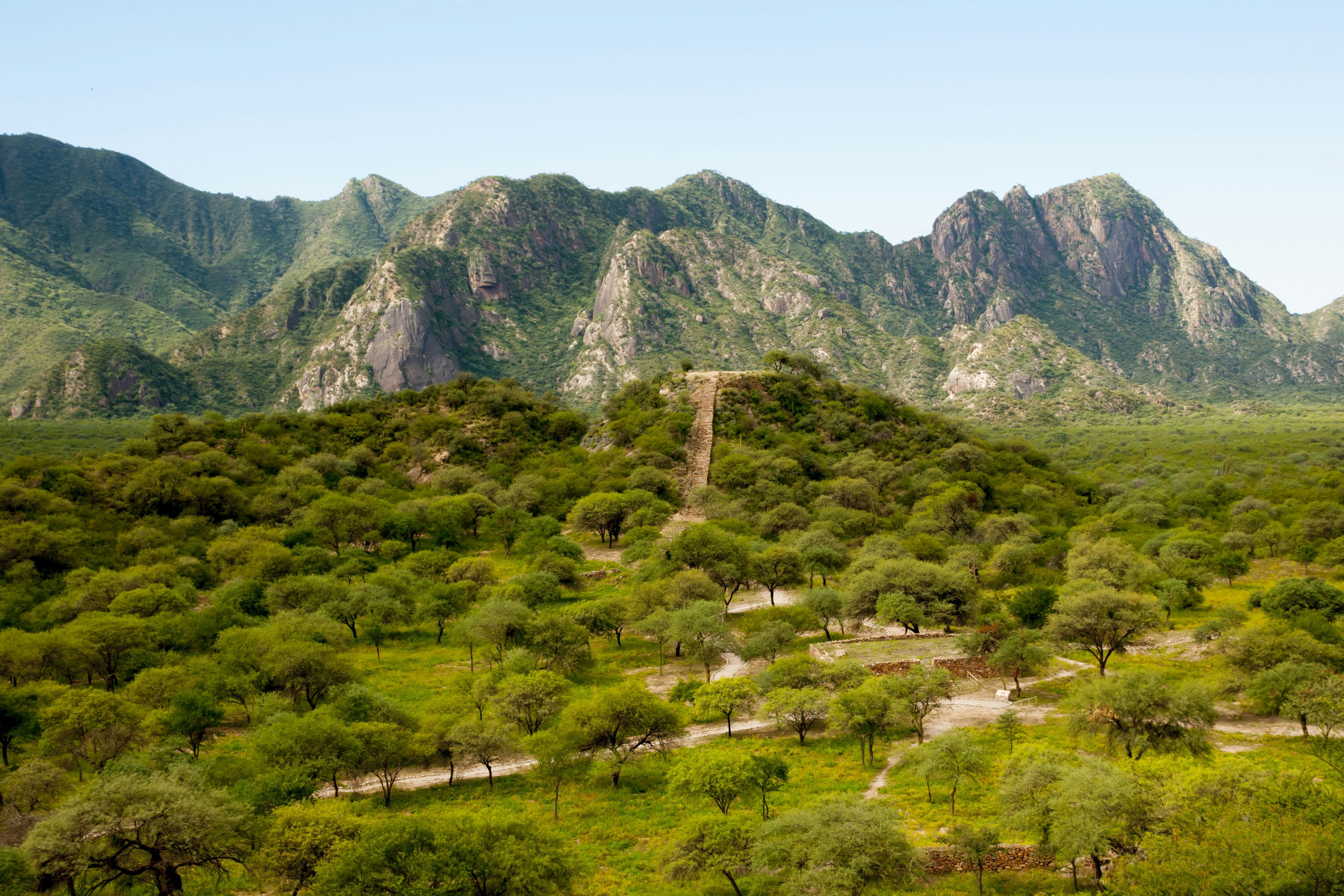 The Shincal Inca Ruins in Argentina.