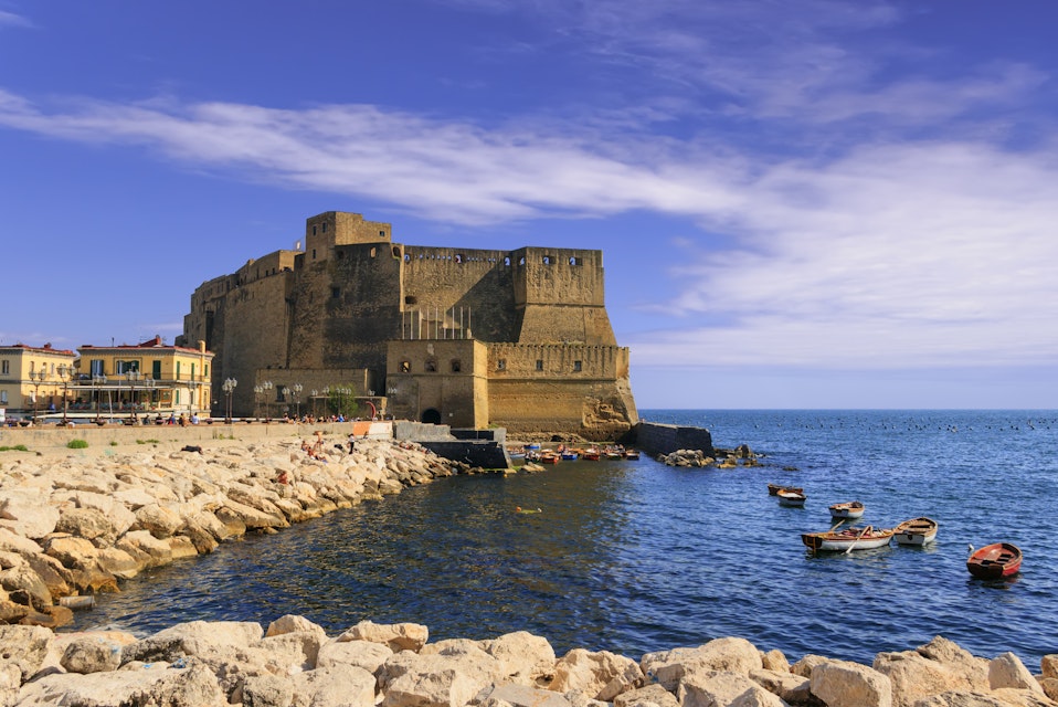 Castel dell`Ovo Egg Castle , a medieval fortress in the bay of Naples.
1168218716