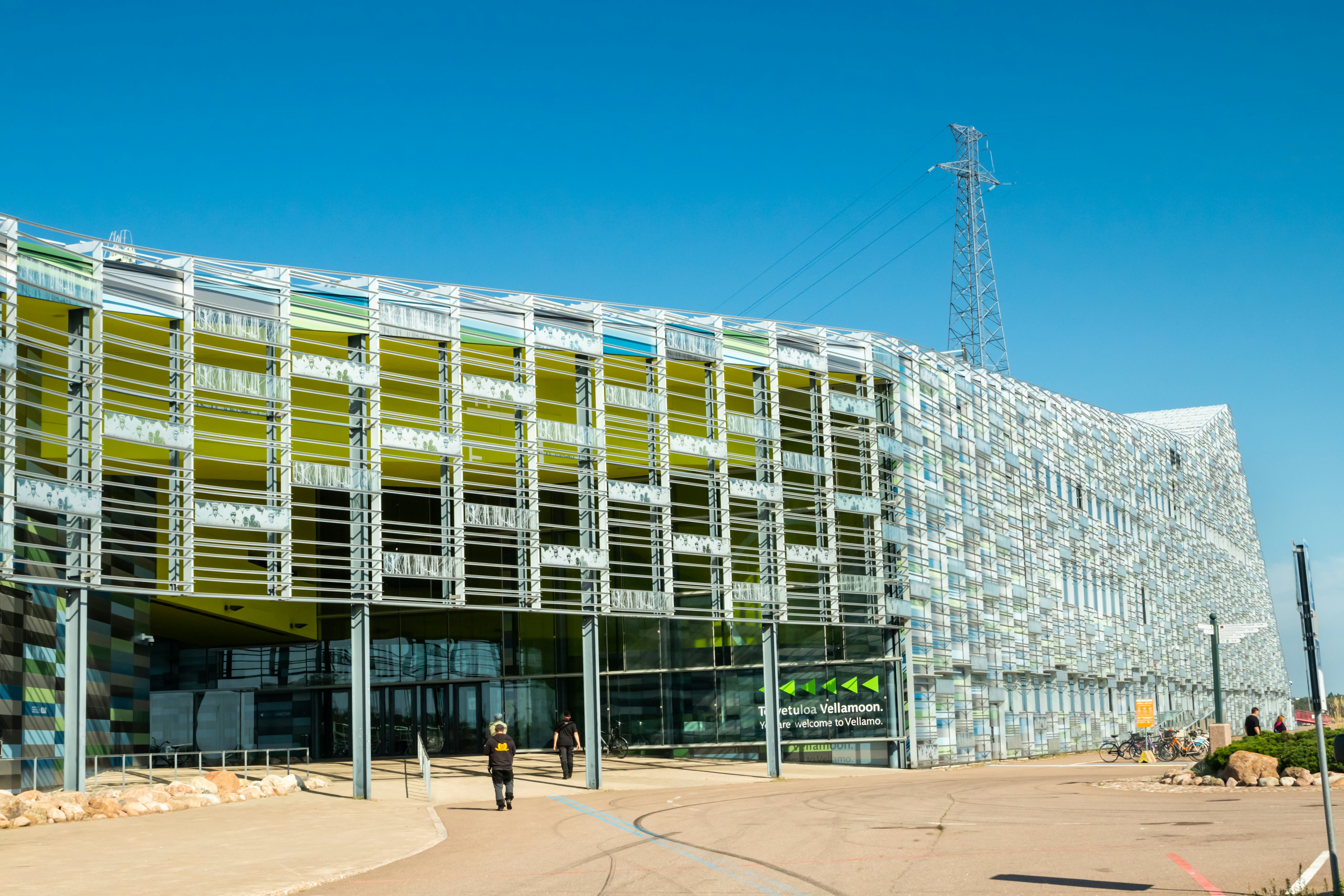 The Vellamo Maritime Centre.
