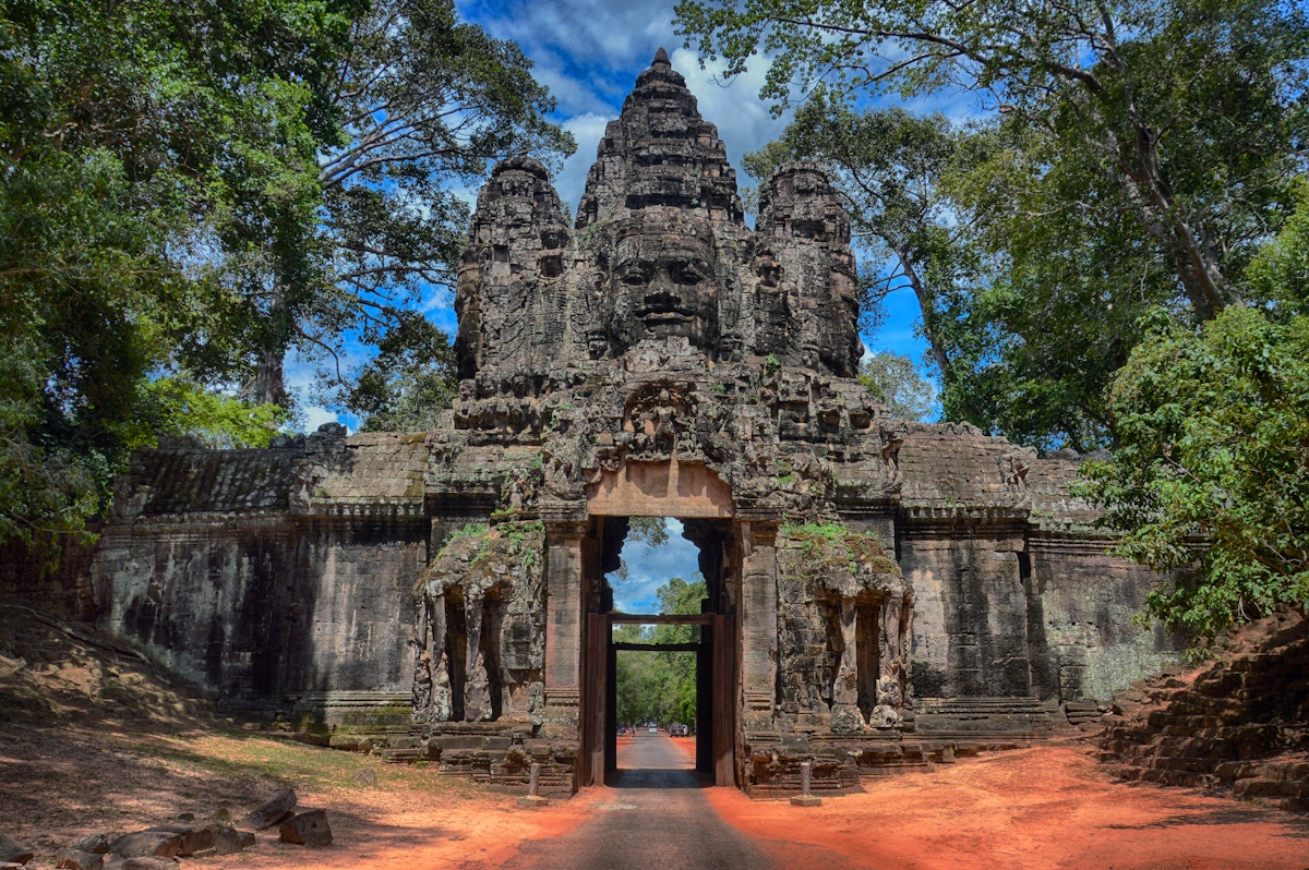 Angkor Thom East Gate.
