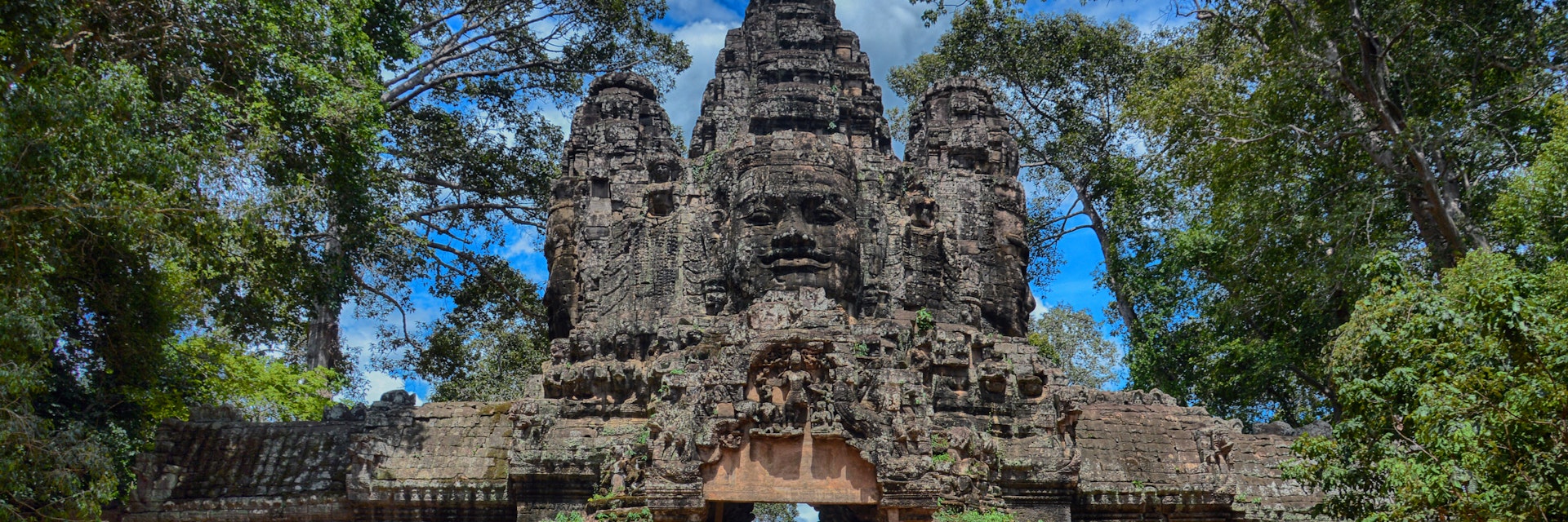 Angkor Thom East Gate.
