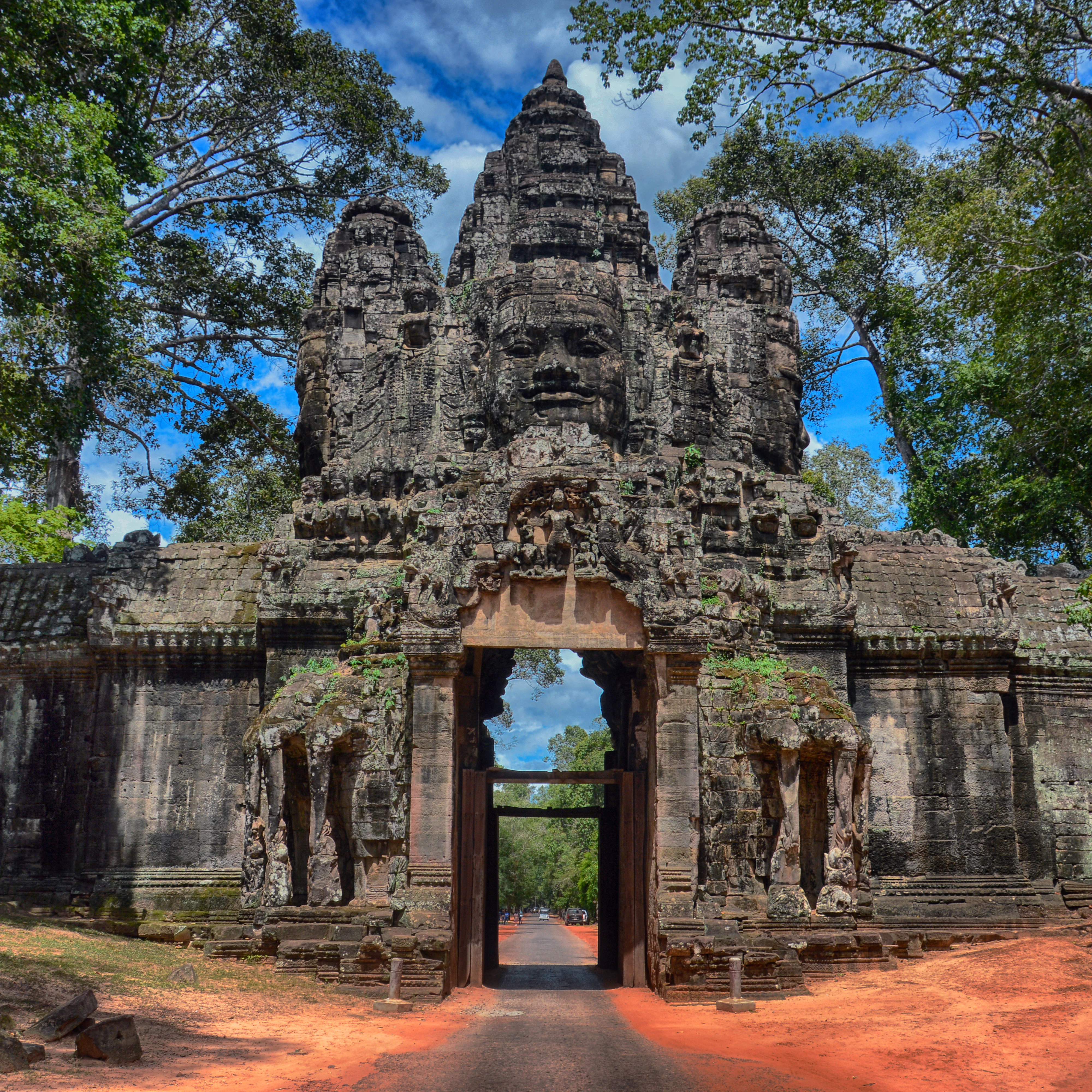 Angkor Thom East Gate.