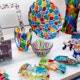 Variety of Murano glass products on shelves of souvenir shop in Venice
1185821899
activity, glasswork, millefiori