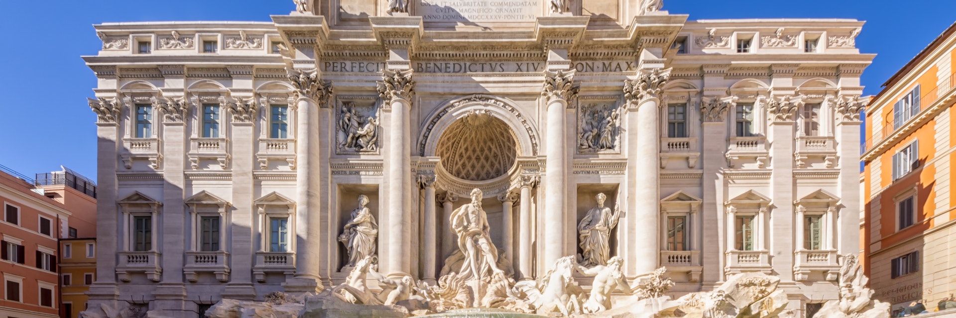 Famous iconic Trevi Fountain at Piazza Di Trevi
1196531914