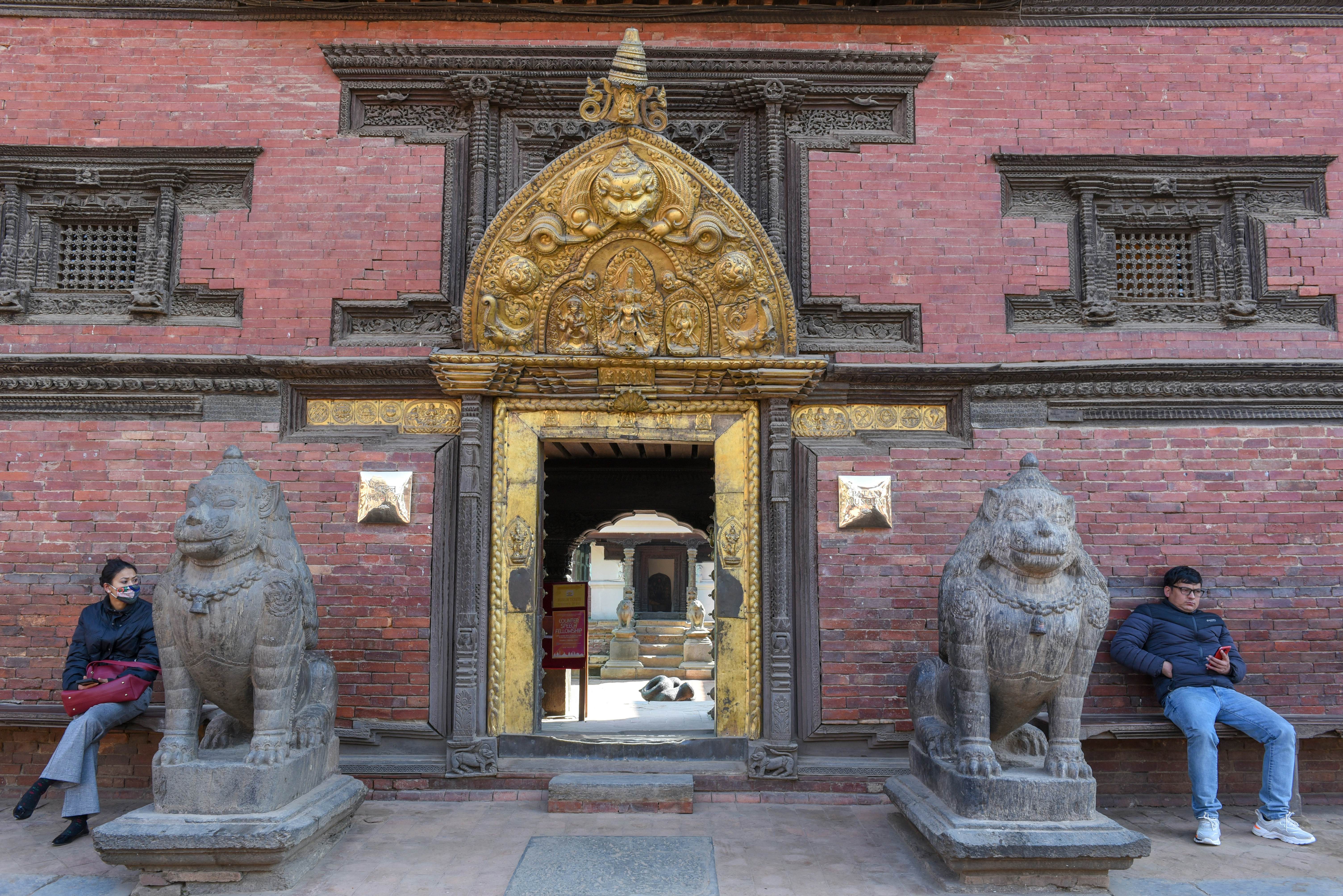 Golden Gate, Patan, Nepal.