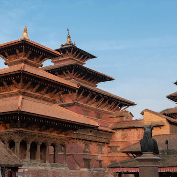 Royal Patan palace complex in Patan Surbar Square.