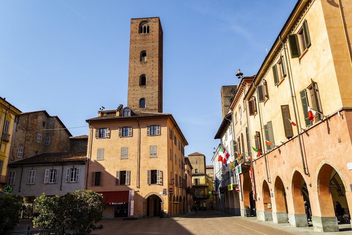Alba, Cuneo, Piedmont, Italy  - February 20, 2019: View of Piazza Duomo in the historic center of the famous city of the Langhe.
1224882161
mediterranean cuisine, gastronomic excellence, fine wine, editorial, piazza duomo