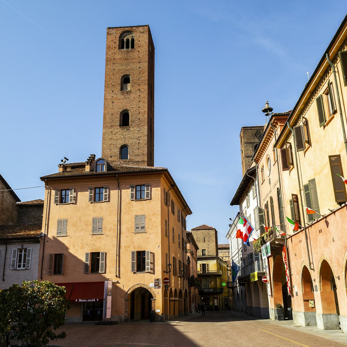 Alba, Cuneo, Piedmont, Italy  - February 20, 2019: View of Piazza Duomo in the historic center of the famous city of the Langhe.
1224882161
mediterranean cuisine, gastronomic excellence, fine wine, editorial, piazza duomo