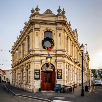 Old building in the Victorian Precinct of Oamaru.