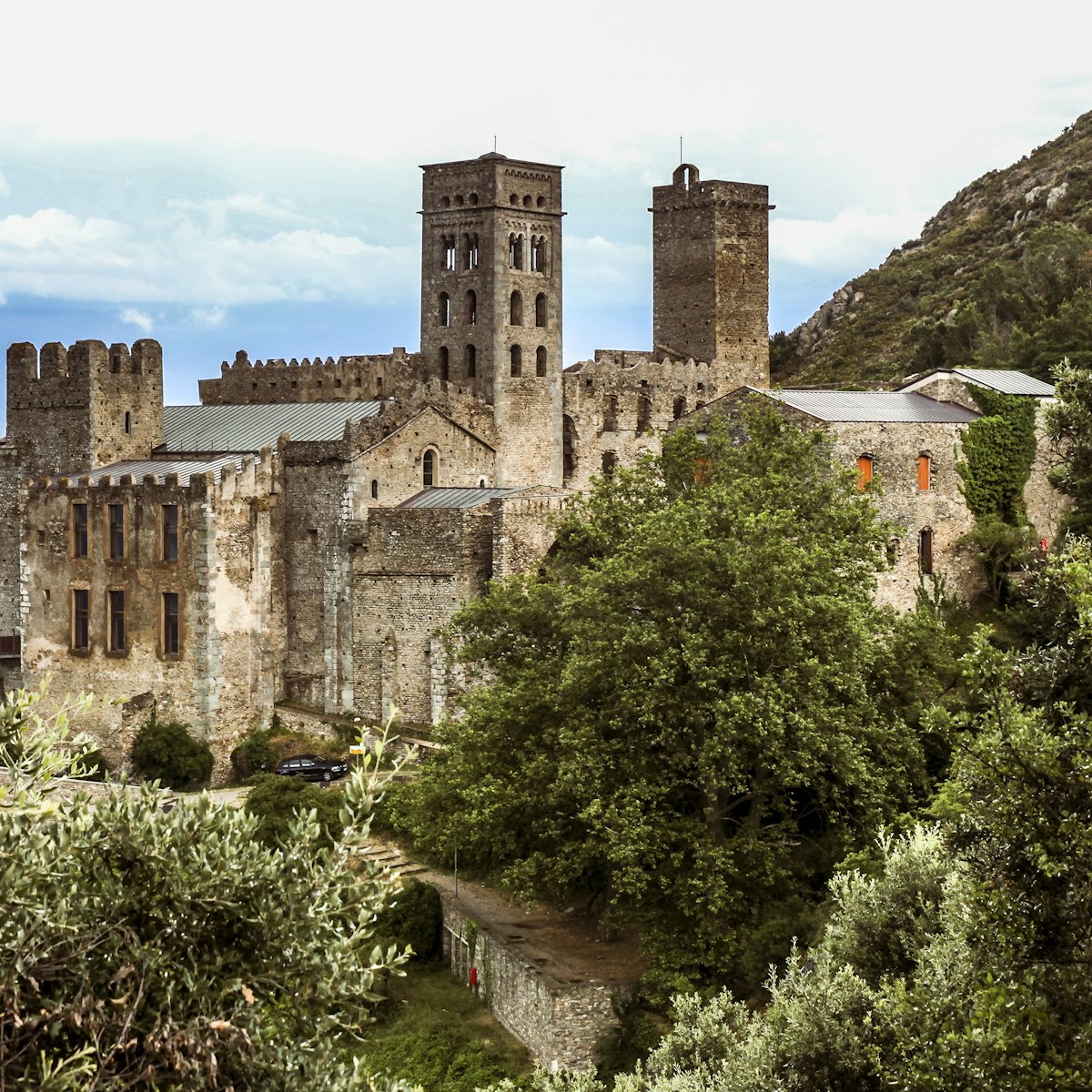 The Monastery of Sant Pere de Rodes.
