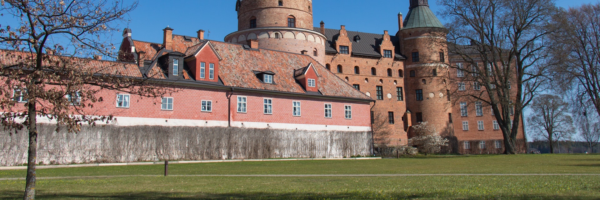 Gripsholm Castle in Mariefred, Sweden.