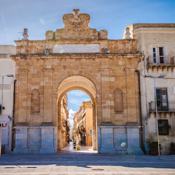 View of Porta Nuova in Marsala, Trapani, Sicily, Italy, Europe
1322476067
building, giuseppegaribaldi, garibaldi, cittàdeimille, saltpans, salt pans, salt, windmills, marsala, salinedimarsala, trapani, muliniavento, southern italy, background, landscape, landmark, panorama, view, beautiful, traveling, trip, sightseeing, vacation, holidays, outdoor, destination, boat, colorful