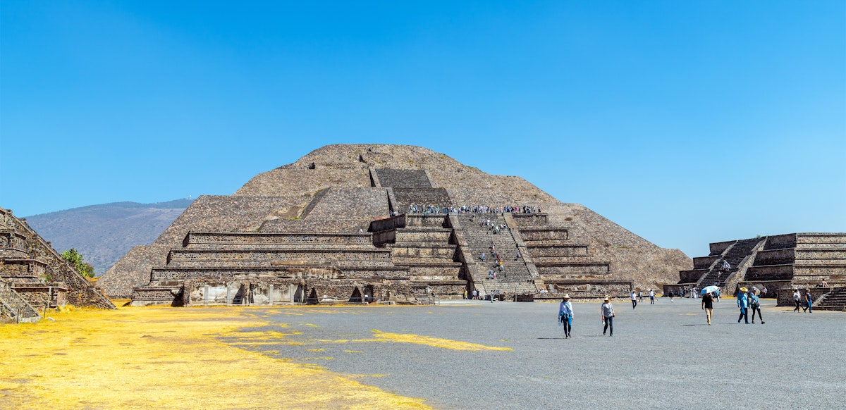 Pyramid of the Moon, Teotihuacan, Mexico.