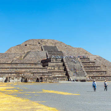 Pyramid of the Moon, Teotihuacan, Mexico.