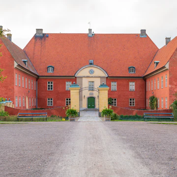 Krapperup Castle and public garden.
