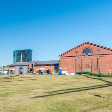 Forum Marinum maritime museum in Turku, Finland.