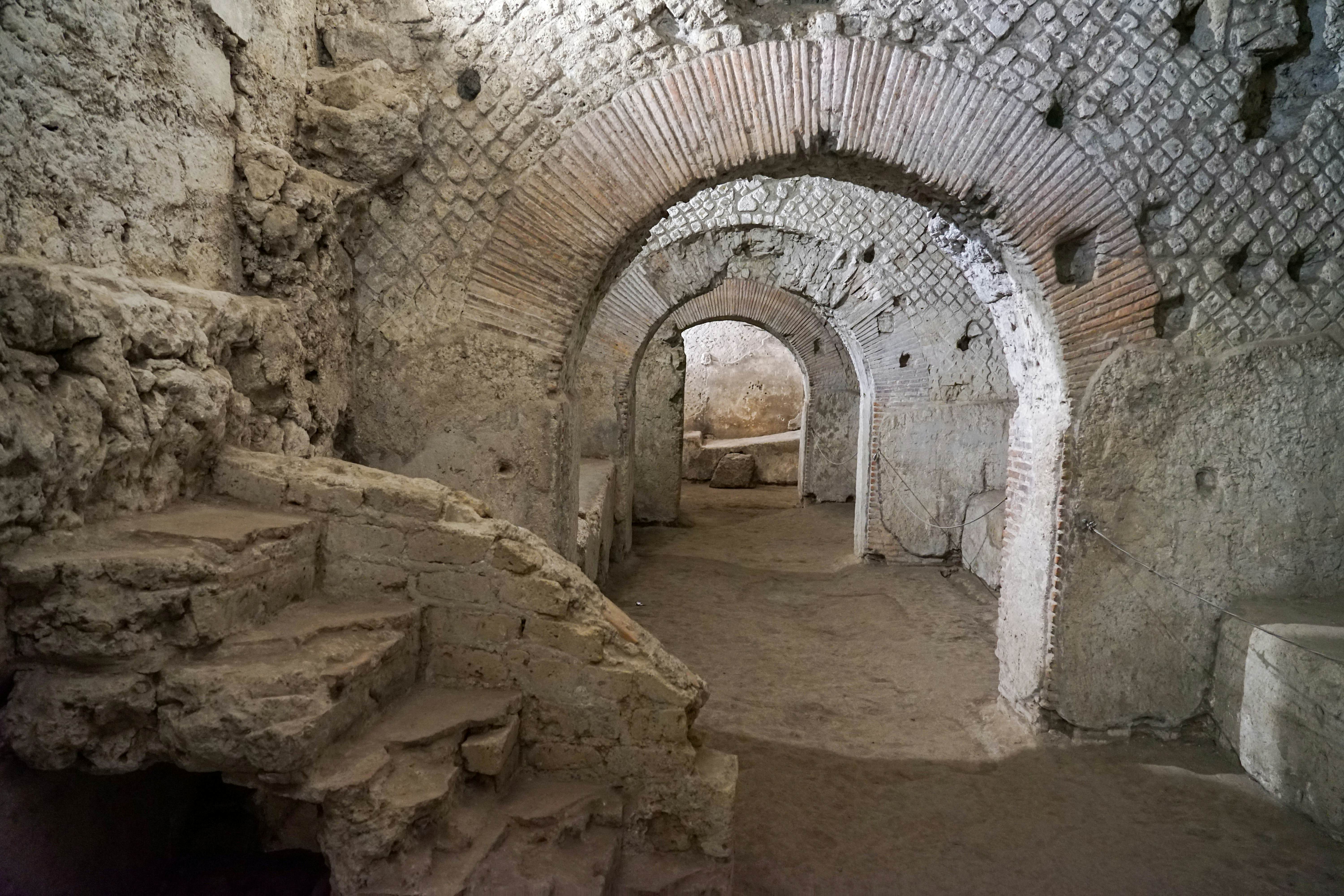 monumental complex of San Lorenzo Maggiore buried Naples, Italy.
1372204893