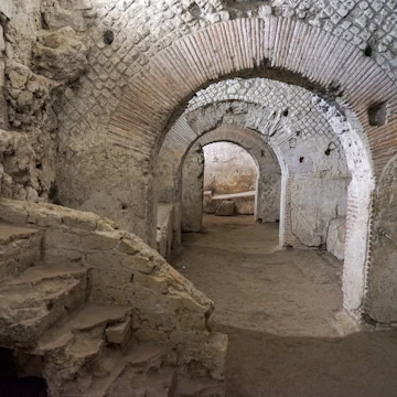 monumental complex of San Lorenzo Maggiore buried Naples, Italy.
1372204893
