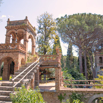 Vila Comunale park in Taormina, Sicily island, Italy. Old ruins in the park.
1392580056
villa comunale