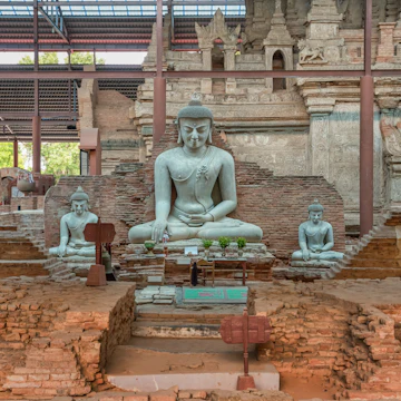 Buddha statue at Ta Moke Shwe Gu Gyi Pagoda.