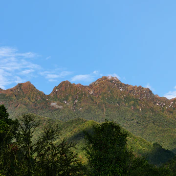 Mountains of the Farallones de Cali National Park, Colombia.
