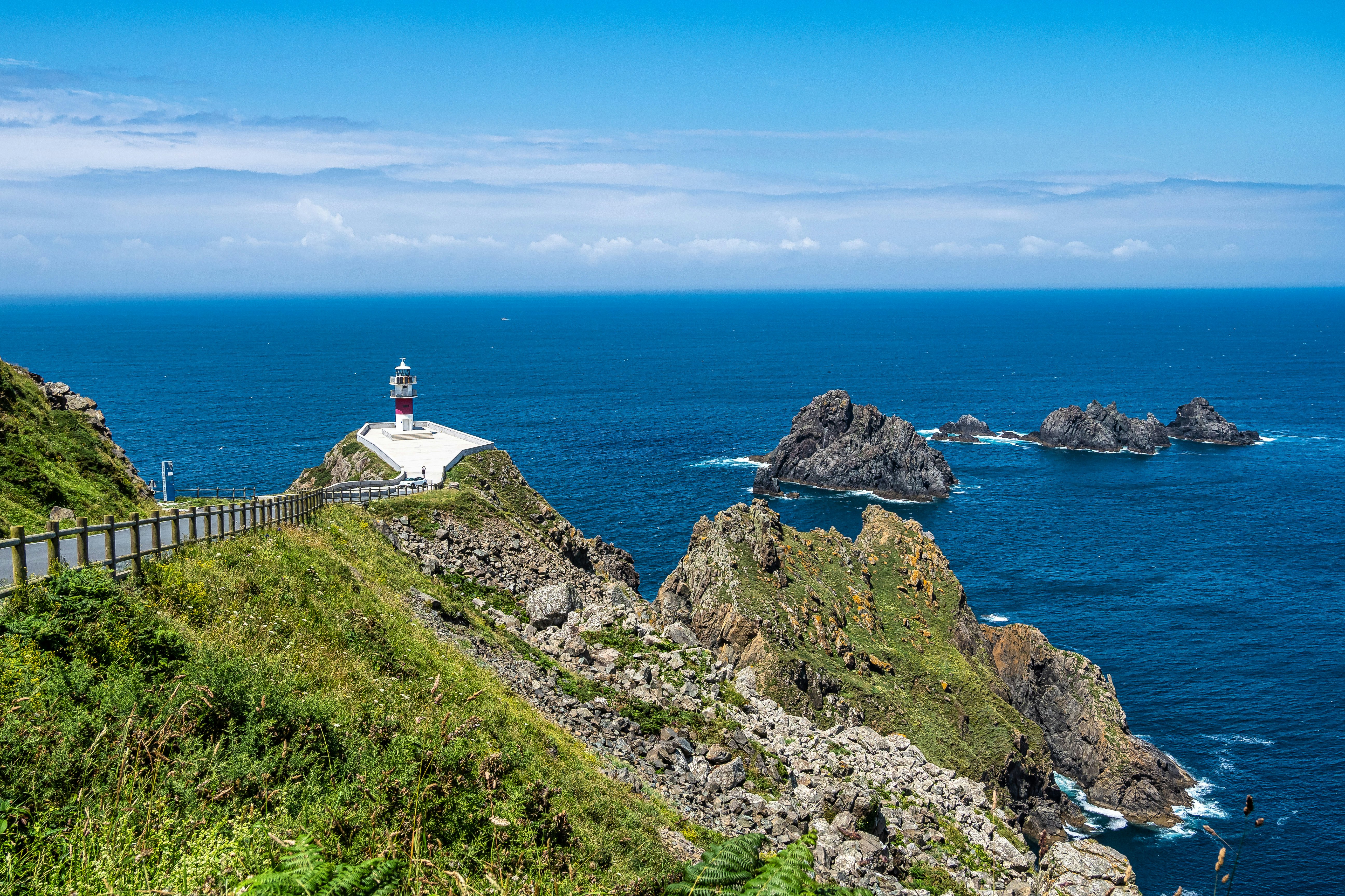 The lighthouse at Cabo Ortegal.