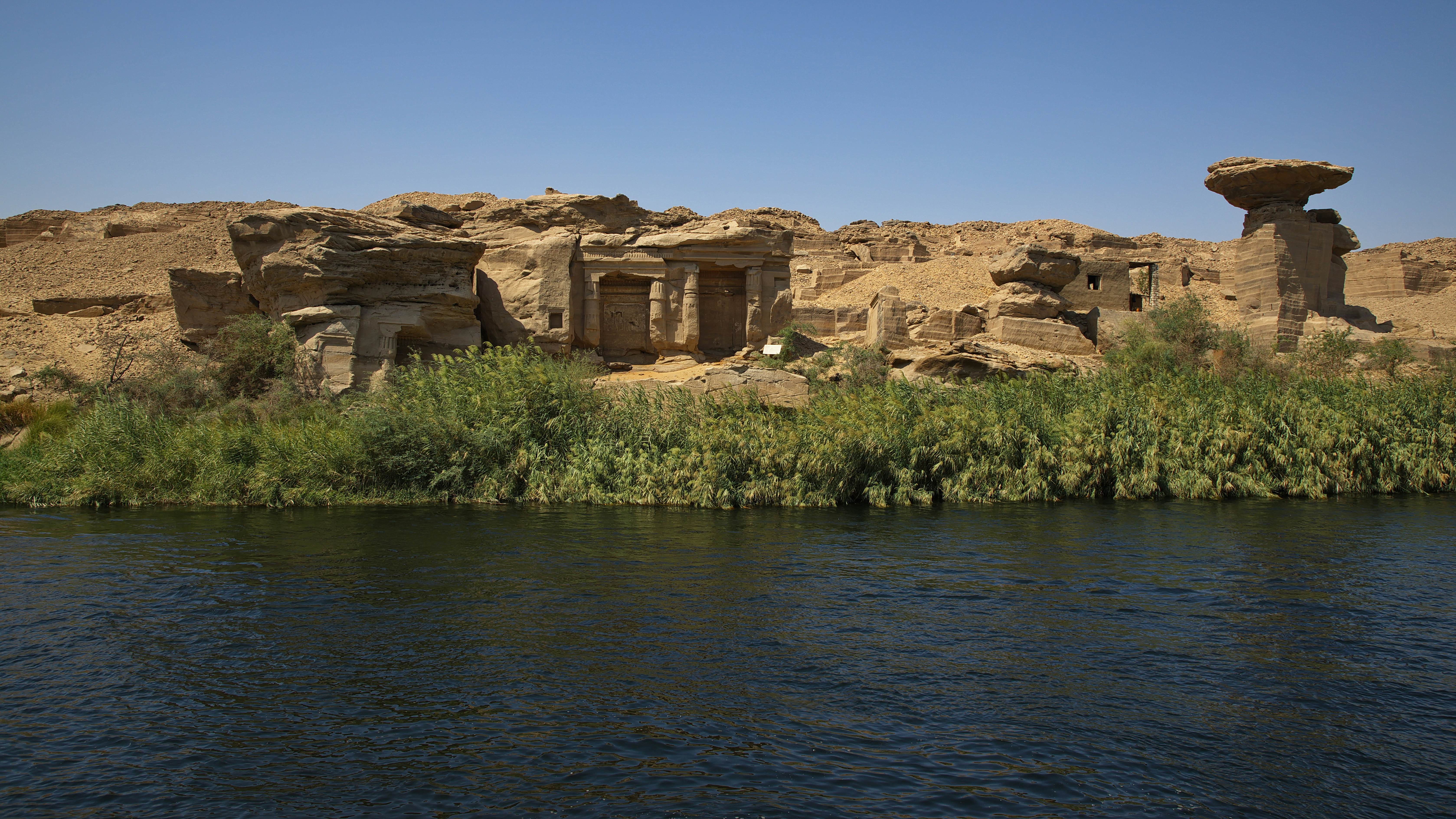 Sandstone quarry Gebel El Silsila.