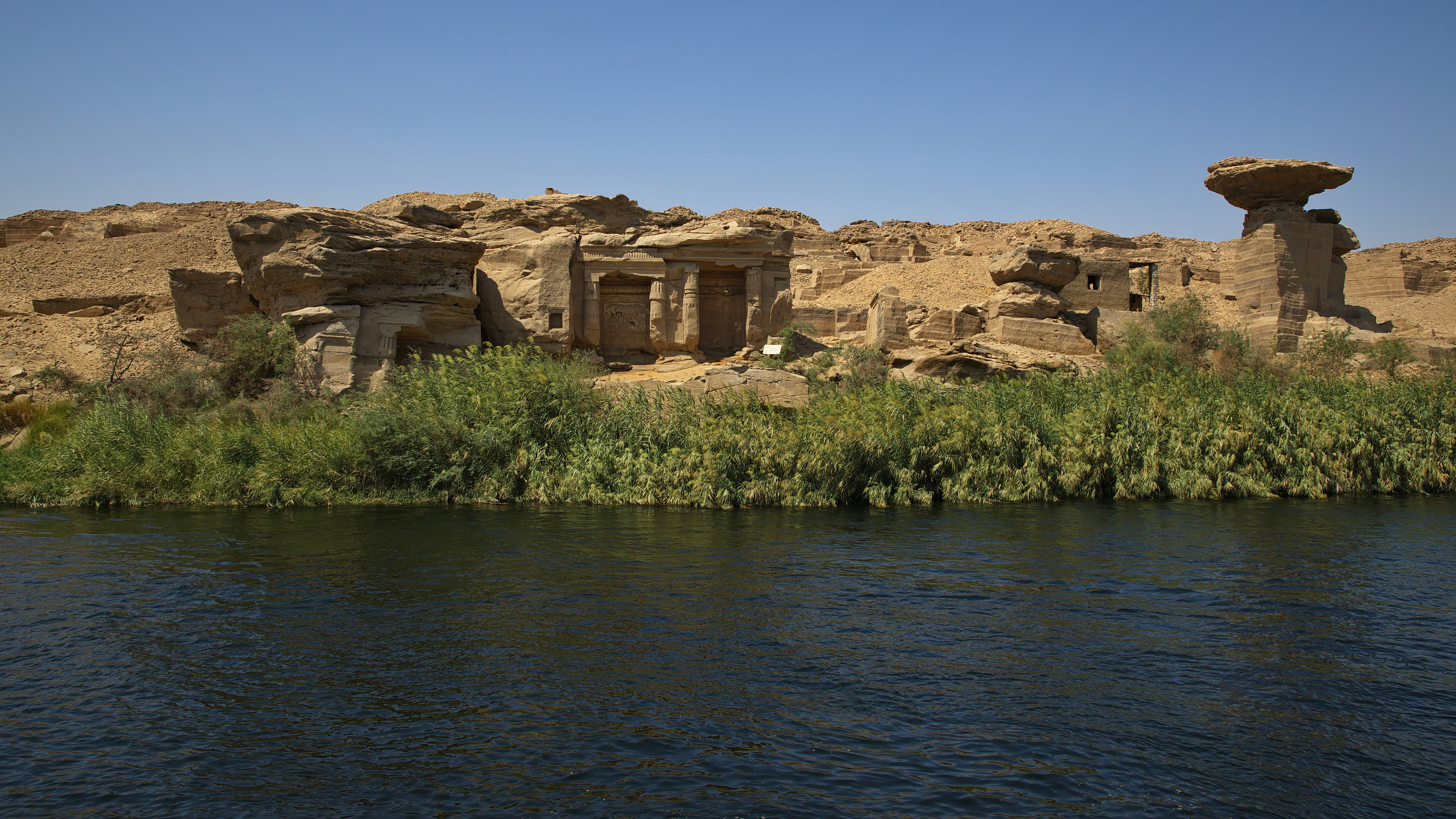 Sandstone quarry Gebel El Silsila.