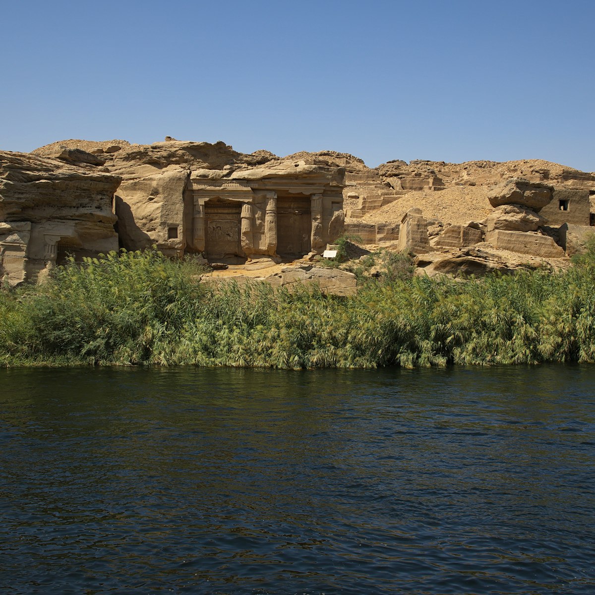 Sandstone quarry Gebel El Silsila.