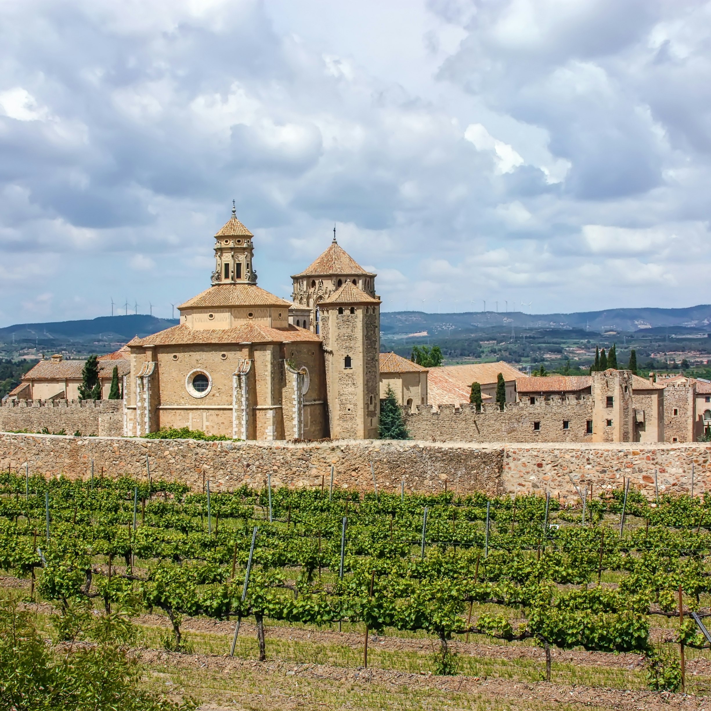 Monastery of Santa Maria de Poblet.