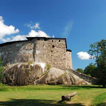 The Raseborg Castle ruins in Finland.