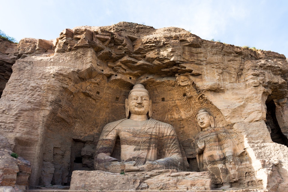 Built in 460-525 AD, the Yungang caves in Datong, China, are composed of 252 caves with more than 51,000 Buddha statues carved in the stone
471407199
Yungang Buddhist Caves, Stone - Object, Datong, Porcelain, Carving - Craft Product, Statue, Buddha, Buddhism, Religion, Spirituality, Shanxi Province - North East China, China - East Asia, Asia, United Nations Educational, Scientific And Cultural Organization, UNESCO World Heritage Site