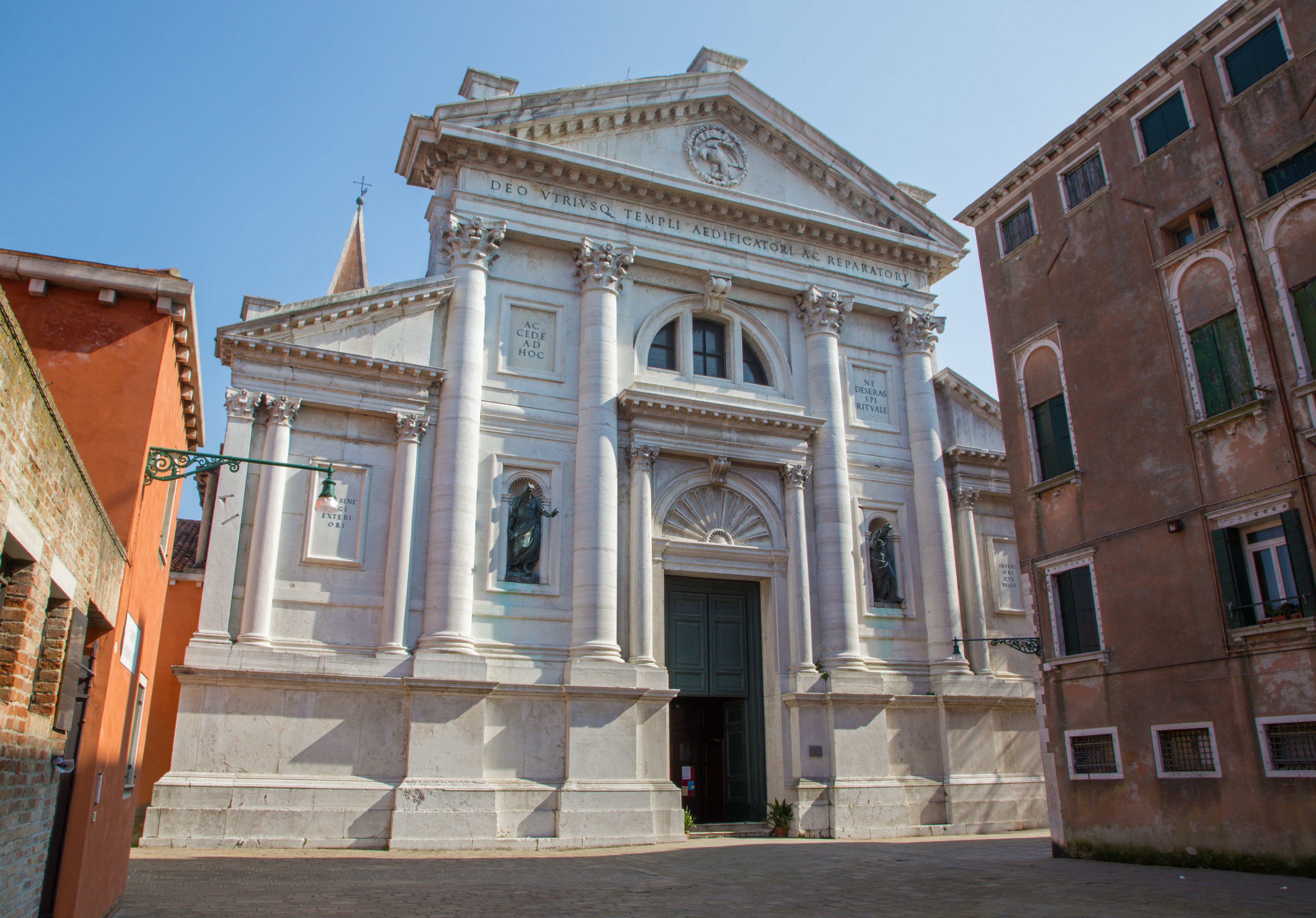 Venice - Portal of church San Francesco della Vigna
486472715
Francis I Of France, Catholicism, Facade, Christianity, Religion, Famous Place, Architecture, Venice - Italy, Italy, Door, Church, Monument, God