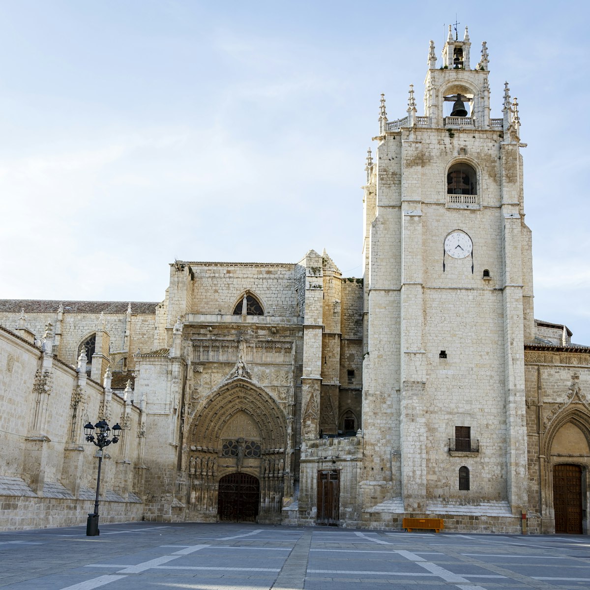 Cathedral of San Antolin in Palencia, Spain.