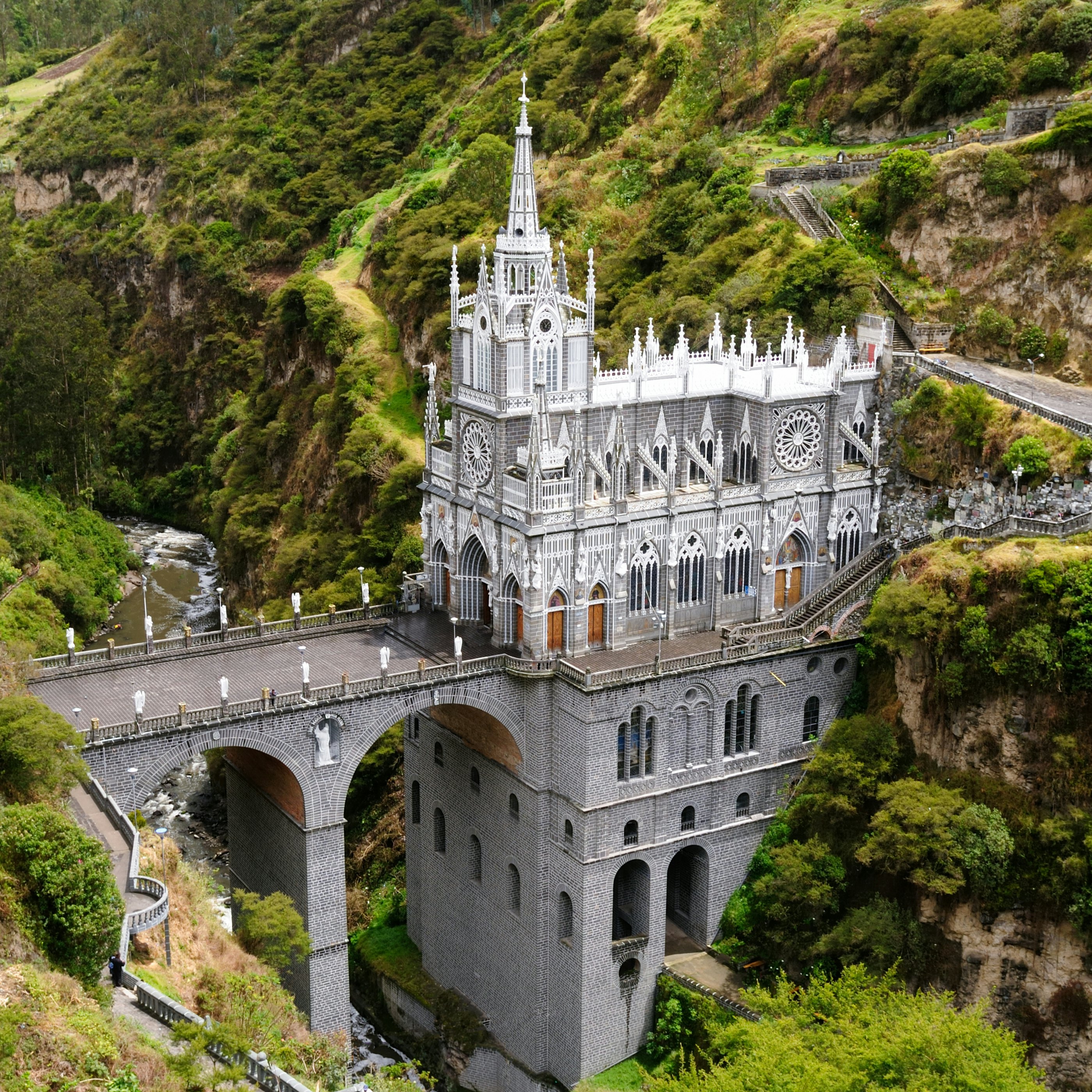 Church of Las Lajas.
